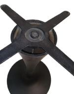 ΒΑΣΗ ΤΡΑΠΕΖΙΟΥ TULIP ΜΕΤΑΛΛΙΚΗ ΣΕ ΜΑΥΡΗ ΑΠΟΧΡΩΣΗ - Image 3