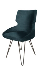 ΚΑΡΕΚΛΑ CROSS ΜΕ ΜΕΤΑΛΛΙΚΗ ΒΑΣΗ & ΣΚΟΥΡΟ ΠΕΤΡΟΛ ΥΦΑΣΜΑ - Image 3