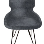 ΚΑΡΕΚΛΑ CROSS ΜΕ ΜΕΤΑΛΛΙΚΗ ΒΑΣΗ & ΜΠΛΕ ΡΑΦ ΥΦΑΣΜΑ