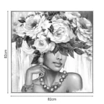 ΠΙΝΑΚΑΣ ΣΕ ΚΑΜΒΑ FLOWERGIRL - Image 3