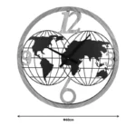 GLOBETIME WALL CLOCK - Image 3
