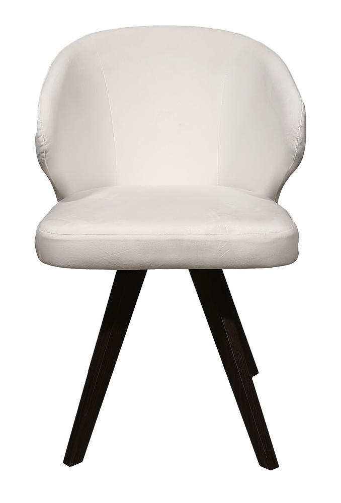 ISABEL-White_01.jpg ΚΑΡΕΚΛΑ ΠΟΛΥΘΡΟΝΑ ISABEL ΜΕ ΛΕΥΚΟ ΒΕΛΟΥΔΟ ΥΦΑΣΜΑ - Image 1