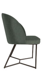 ΚΑΡΕΚΛΑ MARS ΜΕ ΜΕΤΑΛΛΙΚΑ ΠΟΔΙΑ & ΥΦΑΣΜΑ ΣΕ ΠΡΑΣΙΝΟ ΧΡΩΜΑ - Image 3