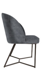 ΚΑΡΕΚΛΑ MARS ΜΕ ΜΕΤΑΛΛΙΚΑ ΠΟΔΙΑ & ΥΦΑΣΜΑ ΣΕ ΜΠΛΕ ΡΑΦ ΧΡΩΜΑ - Image 3