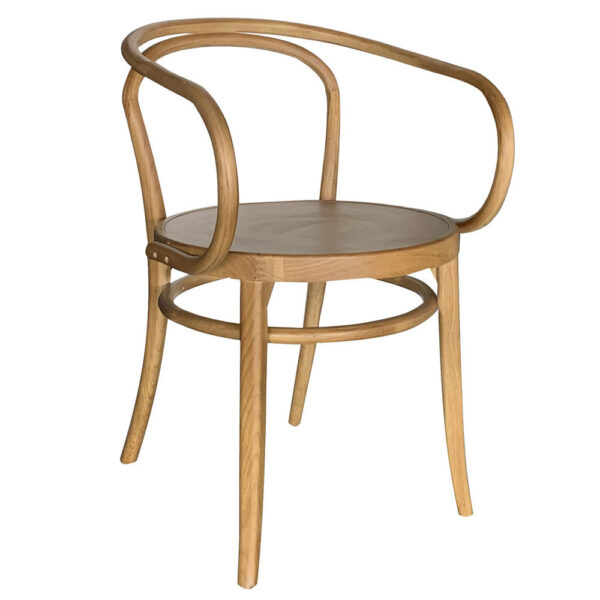 Καρέκλα PANDORA Φυσικό Ξύλο 48x48x88cm