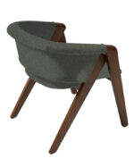 ΚΑΡΕΚΛΑ RICH ΜΕ ΞΥΛΟ ΣΕ ΑΠΟΧΡΩΣΗ ΚΑΡΥΔΙ & ΠΡΑΣΙΝΟ ΥΦΑΣΜΑ - Image 3