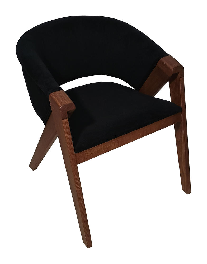 RICH_02.jpg ΚΑΡΕΚΛΑ RICH ΜΕ ΞΥΛΟ ΣΕ ΑΠΟΧΡΩΣΗ ΚΑΡΥΔΙ & ΜΑΥΡΟ ΥΦΑΣΜΑ - Image 1