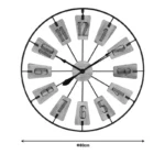 RUSTICO DIAL WALL CLOCK - Image 3