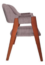 ΚΑΡΕΚΛΑ SOCIAL ΞΥΛΙΝΗ ΜΕ ΥΦΑΣΜΑ ΣΕ ΣΑΠΙΟ ΜΗΛΟ ΑΠΟΧΡΩΣΗ - Image 3