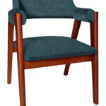 ΚΑΡΕΚΛΑ SOCIAL ΞΥΛΙΝΗ ΜΕ ΥΦΑΣΜΑ ΣΕ ΣΚΟΥΡΗ ΠΕΤΡΟΛ ΑΠΟΧΡΩΣΗ