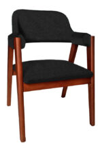 ΚΑΡΕΚΛΑ SOCIAL ΞΥΛΙΝΗ ΜΕ ΥΦΑΣΜΑ ΣΕ ΜΑΥΡΗ ΑΠΟΧΡΩΣΗ