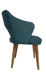 ΚΑΡΕΚΛΑ STAR ΑΠΟ ΞΥΛΟ ΟΞΥΑΣ ΕΠΕΝΔΥΜΕΝΟ ΜΕ ΣΚΟΥΡΟ ΠΕΤΡΟΛ ΥΦΑΣΜΑ - Image 4