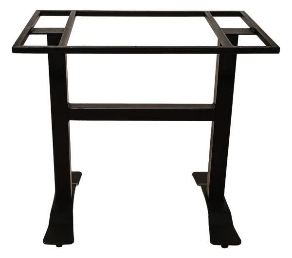 ΒΑΣΗ ΤΡΑΠΕΖΙΟΥ FRAME ΜΕΤΑΛΛΙΚΗ ΣΕ ΜΑΥΡΗ ΑΠΟΧΡΩΣΗ