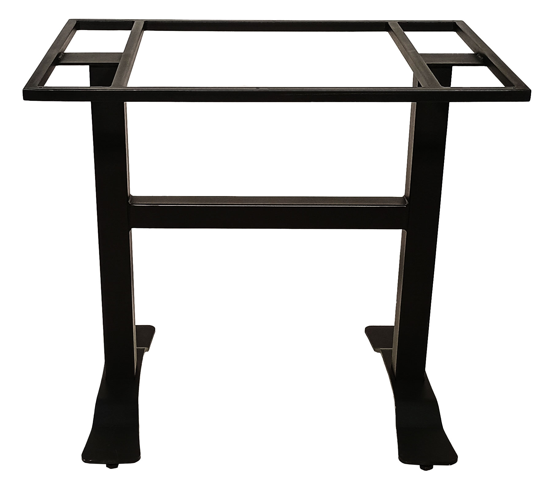 TB_02.jpg ΒΑΣΗ ΤΡΑΠΕΖΙΟΥ FRAME ΜΕΤΑΛΛΙΚΗ ΣΕ ΜΑΥΡΗ ΑΠΟΧΡΩΣΗ - Image 1