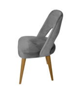 ΚΑΡΕΚΛΑ UMA ΜΕ ΞΥΛΙΝΑ ΠΟΔΙΑ & ΓΚΡΙ ΥΦΑΣΜΑ - Image 2