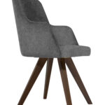 ΚΑΡΕΚΛΑ VERENA ΜΕ ΞΥΛΙΝΗ ΒΑΣΗ & ΥΦΑΣΜΑ ΣΕ ΜΠΛΕ ΡΑΦ ΧΡΩΜΑ