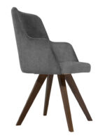 ΚΑΡΕΚΛΑ VERENA ΜΕ ΞΥΛΙΝΗ ΒΑΣΗ & ΥΦΑΣΜΑ ΣΕ ΜΠΛΕ ΡΑΦ ΧΡΩΜΑ