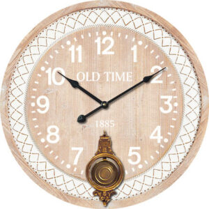 OLD TIME WALL CLOCK