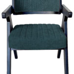 ΚΑΡΕΚΛΑ SORRENTO ΑΠΟ ΞΥΛΟ ΣΕ ΜΑΤ ΜΑΥΡΗ ΑΠΟΧΡΩΣΗ & ΣΚΟΥΡΟ ΠΕΤΡΟΛ ΥΦΑΣΜΑ