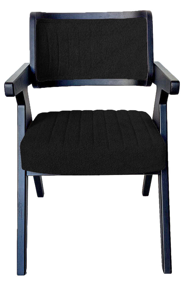 sorrento1-BRISTOL-2950-17.jpg ΚΑΡΕΚΛΑ SORRENTO ΑΠΟ ΞΥΛΟ ΣΕ ΜΑΤ ΜΑΥΡΗ ΑΠΟΧΡΩΣΗ & ΜΑΥΡΟ ΥΦΑΣΜΑ - Image 1