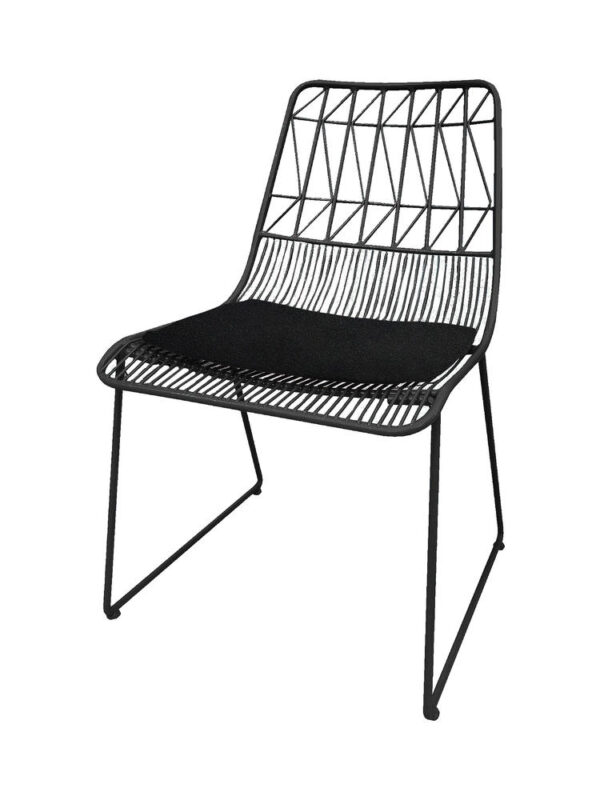 ΚΑΡΕΚΛΑ VERA ΜΕΤΑΛΛΙΚΗ ΜΕ ΜΑΞΙΛΑΡΙ ΑΠΟΣΠΩΜΕΝΟ ΣΕ ΜΑΥΡΟ ΧΡΩΜΑ