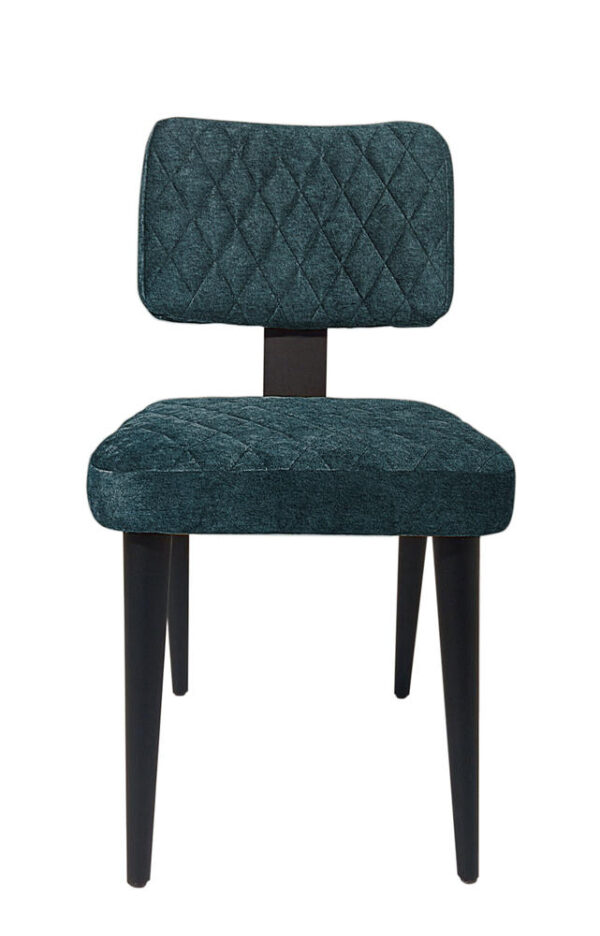 ΚΑΡΕΚΛΑ VESTA ΜΕ ΣΚΟΥΡΟ ΠΕΤΡΟΛ ΥΦΑΣΜΑ & ΜΑΥΡΑ ΠΟΔΙΑ