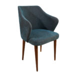 ΚΑΡΕΚΛΑ ΠΟΛΥΘΡΟΝΑ MADEIRA ΜΕ ΠΕΤΡΟΛ ΥΦΑΣΜΑ & ΞΥΛΙΝΑ ΠΟΔΙΑ ΣΕ ΚΑΡΥΔΙ ΑΠΟΧΡΩΣΗ