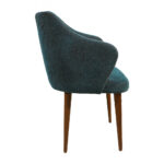 ΚΑΡΕΚΛΑ ΠΟΛΥΘΡΟΝΑ MADEIRA ΜΕ ΠΕΤΡΟΛ ΥΦΑΣΜΑ & ΞΥΛΙΝΑ ΠΟΔΙΑ ΣΕ ΚΑΡΥΔΙ ΑΠΟΧΡΩΣΗ - Image 3