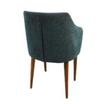 ΚΑΡΕΚΛΑ ΠΟΛΥΘΡΟΝΑ MADEIRA ΜΕ ΠΕΤΡΟΛ ΥΦΑΣΜΑ & ΞΥΛΙΝΑ ΠΟΔΙΑ ΣΕ ΚΑΡΥΔΙ ΑΠΟΧΡΩΣΗ - Image 2