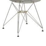 ΚΑΡΕΚΛΑ ADELLE PP ΔΙΑΦΑΝΟ ΓΚΡΙ-INOX ΠΟΔΙ - Image 3