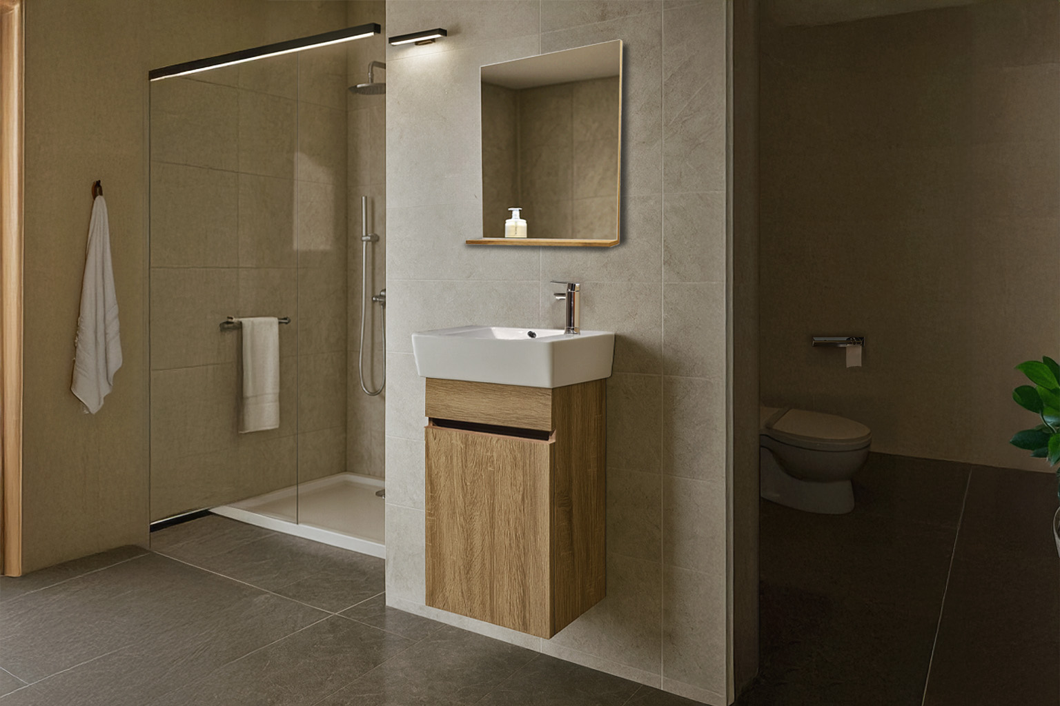 DECO 4 2 ΕΠΙΠΛΟ ΜΠΑΝΙΟΥ MINA - Image 1