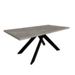 ΤΡΑΠΕΖΑΡΙΑ COBWEB ΜΕ ΕΠΙΦΑΝΕΙΑ ΜΕ ΟΨΗ ΤΣΙΜΕΝΤΟΥ ΣΕ ΣΚΟΥΡΟ ΧΡΩΜΑ - Image 2