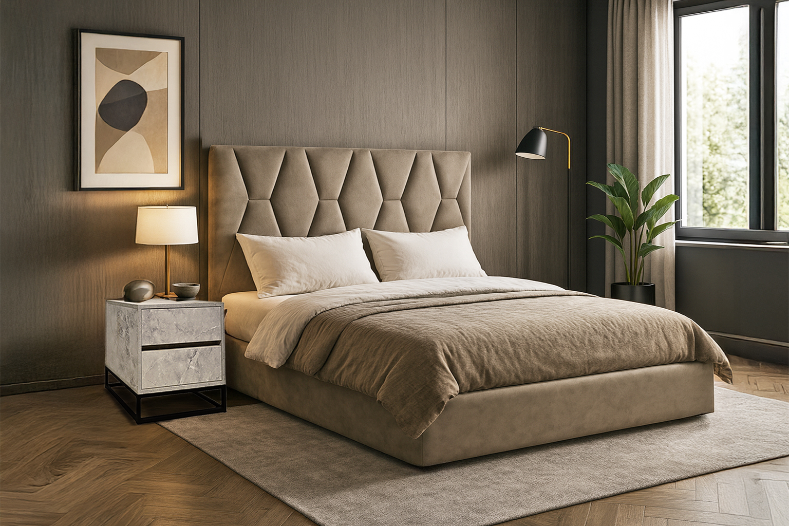 KOMBO MPEZ ΚΡΕΒΑΤΙ ΔΙΠΛΟ KOMBO Spitimade® - Image 1