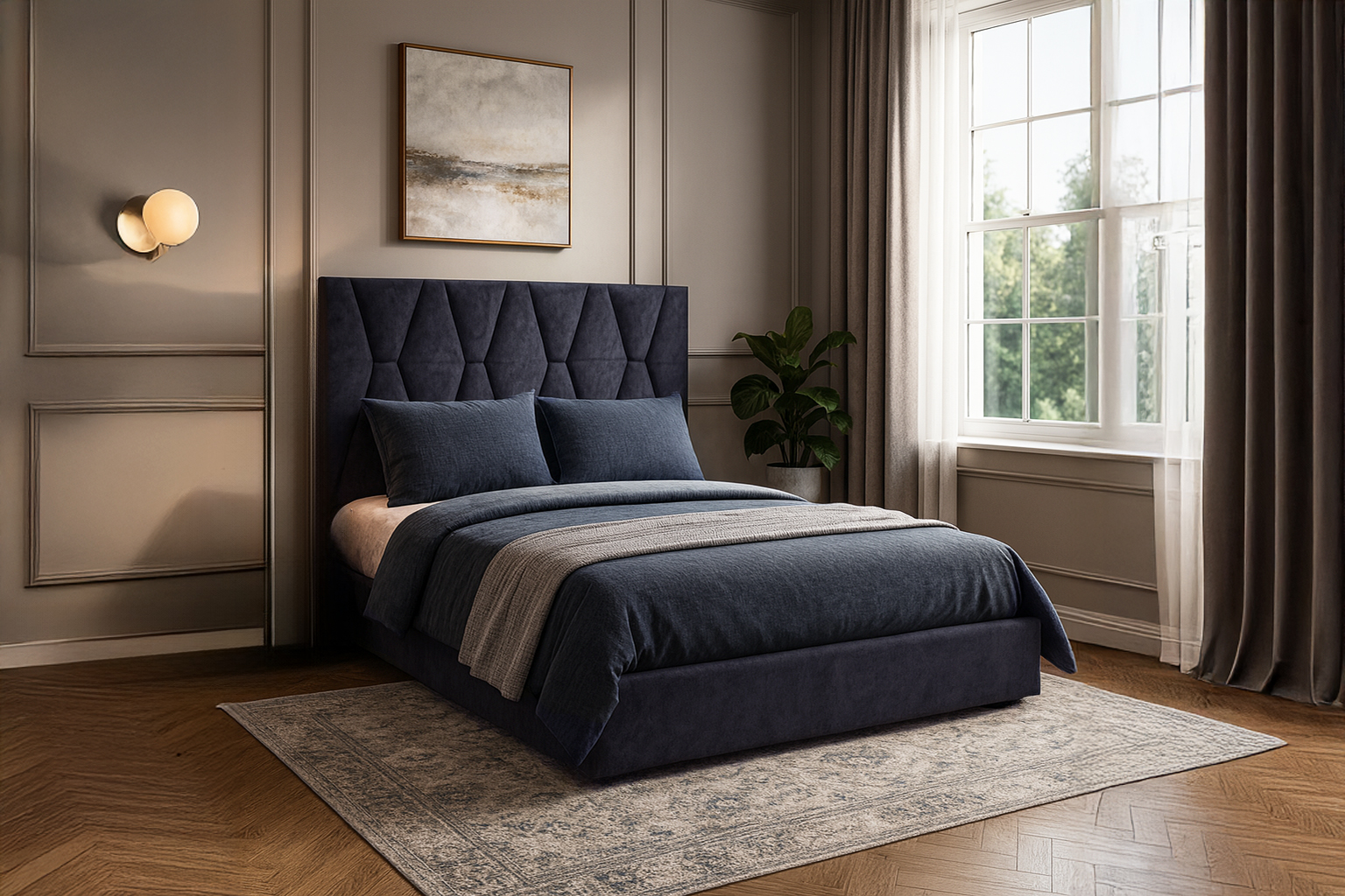 KOMBO MPLE ΚΡΕΒΑΤΙ ΔΙΠΛΟ KOMBO Spitimade® - Image 1