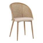 ΚΑΡΕΚΛΑ RICCARDO ΜΕ RATTAN & ΜΕΤΑΛΛΙΚΑ ΠΟΔΙΑ - Image 10