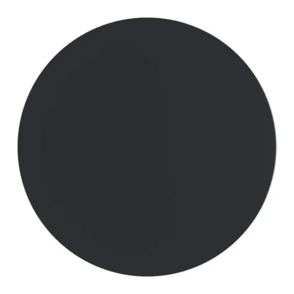 ΕΠΙΦΑΝΕΙΑ ΤΡΑΠΕΖΙΟΥ SCENIC WERZALIT ΜΑΥΡΟ Φ70εκ ΠΑΧΟΥΣ 35mm