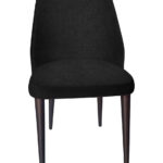 ΚΑΡΕΚΛΑ ATHENA ΞΥΛΙΝΗ ΜΕ ΥΦΑΣΜΑ ΣΕ ΜΑΥΡΗ ΑΠΟΧΡΩΣΗ