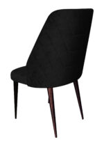 ΚΑΡΕΚΛΑ ATHENA ΞΥΛΙΝΗ ΜΕ ΥΦΑΣΜΑ ΣΕ ΜΑΥΡΗ ΑΠΟΧΡΩΣΗ - Image 2