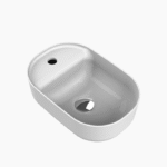 Νιπτήρας Πάγκου Πορσελάνης Cerastyle Aqua 42x27cm Λευκό