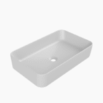 Νιπτήρας Πάγκου Πορσελάνης Cerastyle Hera 60x38cm Ματ Λευκό