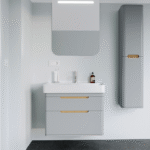 Νιπτήρας Πάγκου Πορσελάνης Cerastyle Hera 60x38cm Λευκό - Image 2