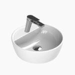 Νιπτήρας Πάγκου Πορσελάνης Cerastyle One Φ 42cm  Λευκό