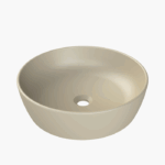 Νιπτήρας Πάγκου Πορσελάνης Cerastyle One Φ 46cm Ματ Λευκό - Image 3