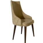 ΚΑΡΕΚΛΑ IGNIS ΞΥΛΙΝΗ ΜΕ ΜΠΡΑΤΣΑ & ΜΠΕΖ ΥΦΑΣΜΑ