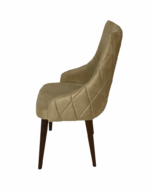 ΚΑΡΕΚΛΑ IGNIS ΞΥΛΙΝΗ ΜΕ ΜΠΡΑΤΣΑ & ΜΠΕΖ ΥΦΑΣΜΑ - Image 3