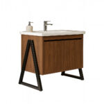 ΕΠΙΠΛΟ ΜΠΑΝΙΟΥ K545-PRESTIGIA 80 cm ΜΕ ΒΑΣΕΙΣ ΣΤΟ ΠΛΑΙ ΣΕ ΑΠΟΧΡΩΣΗ ΚΑΡΥΔΙΑΣ - Image 2