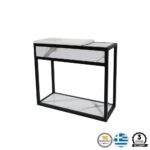 ΕΠΙΠΛΟ ΜΠΑΝΙΟΥ LUSSO Spitimade® ΚΡΕΜΑΣΤΟ ΜΕ ΜΑΡΜΑΡΙΝΗ ΟΨΗ - Image 5