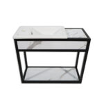 ΕΠΙΠΛΟ ΜΠΑΝΙΟΥ LUSSO Spitimade® ΚΡΕΜΑΣΤΟ ΜΕ ΜΑΡΜΑΡΙΝΗ ΟΨΗ - Image 2