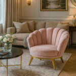 ΠΟΛΥΘΡΟΝΑ CARAVAN ΣΕ  ΠΟΥΔΡΕ ΡΟΖ ΑΠΟΧΡΩΣΗ