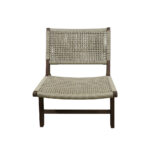 ΚΑΡΕΚΛΑ LOUNGE COLUMBIA ΠΛΕΚΤΗ ΜΕ ΣΚΟΥΡΟ ΞΥΛΙΝΟ ΣΚΕΛΕΤΟ - Image 6